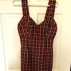 Tweed mini dress